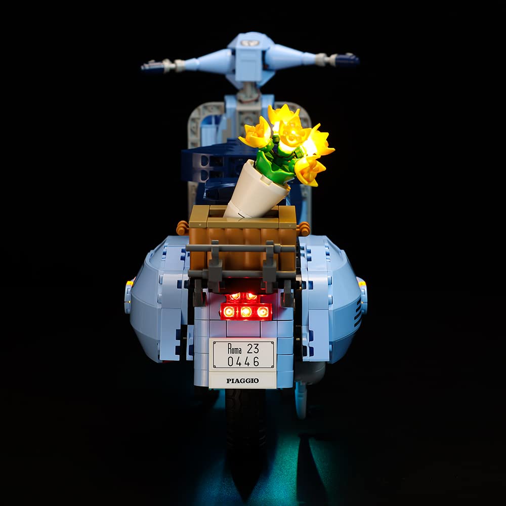 Kyglaring LED Light Kit for Lego Creator Expert Vespa 125 10298 Model - Classic Version (No Lego Set Included) - Perfect for Display, Night Lighting & Enhancing Your Lego Collection