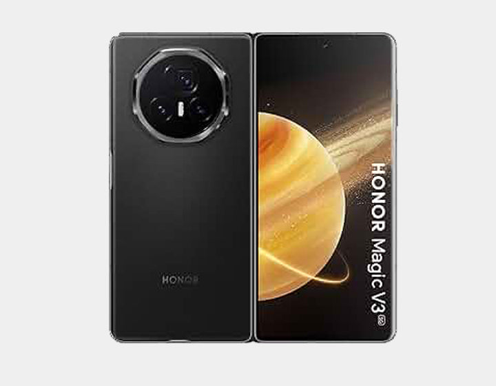 Honor Magic V3 5G Smartphone 512GB ROM 12GB RAM Dual SIM Unlocked GSM Android Phone - Black | Premium Foldable Phone for Business & Travel