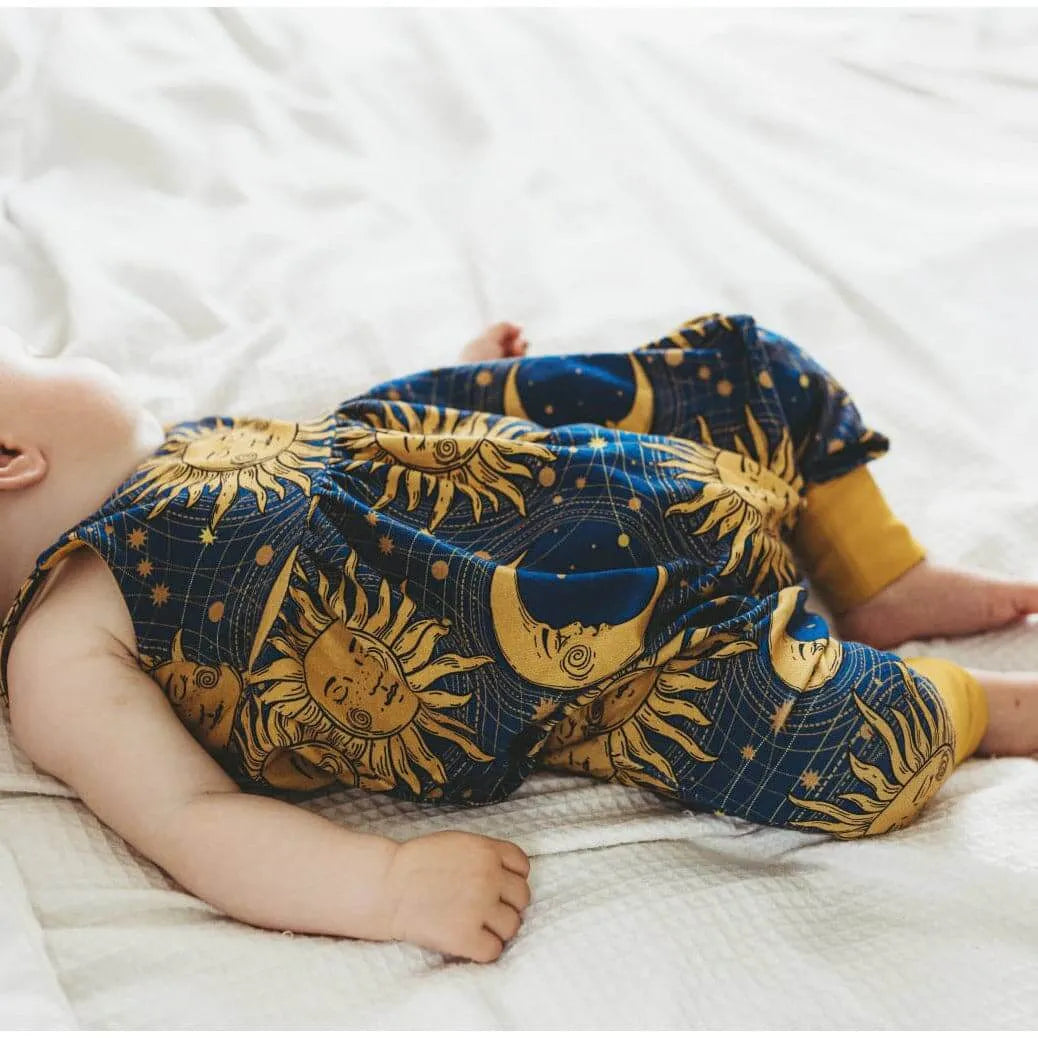 Vintage Boho Baby Romper - 90s Inspired Cotton Jumpsuit for Boys & Girls | Perfect for Photoshoots, Playdates & Casual Outfits