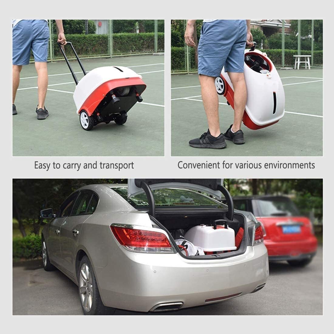 Professional Tennis Ball Launcher Machine - Automatic Remote Control Serving Trainer for Practice & Training | Perfect for Backyard, Court & Solo Drills