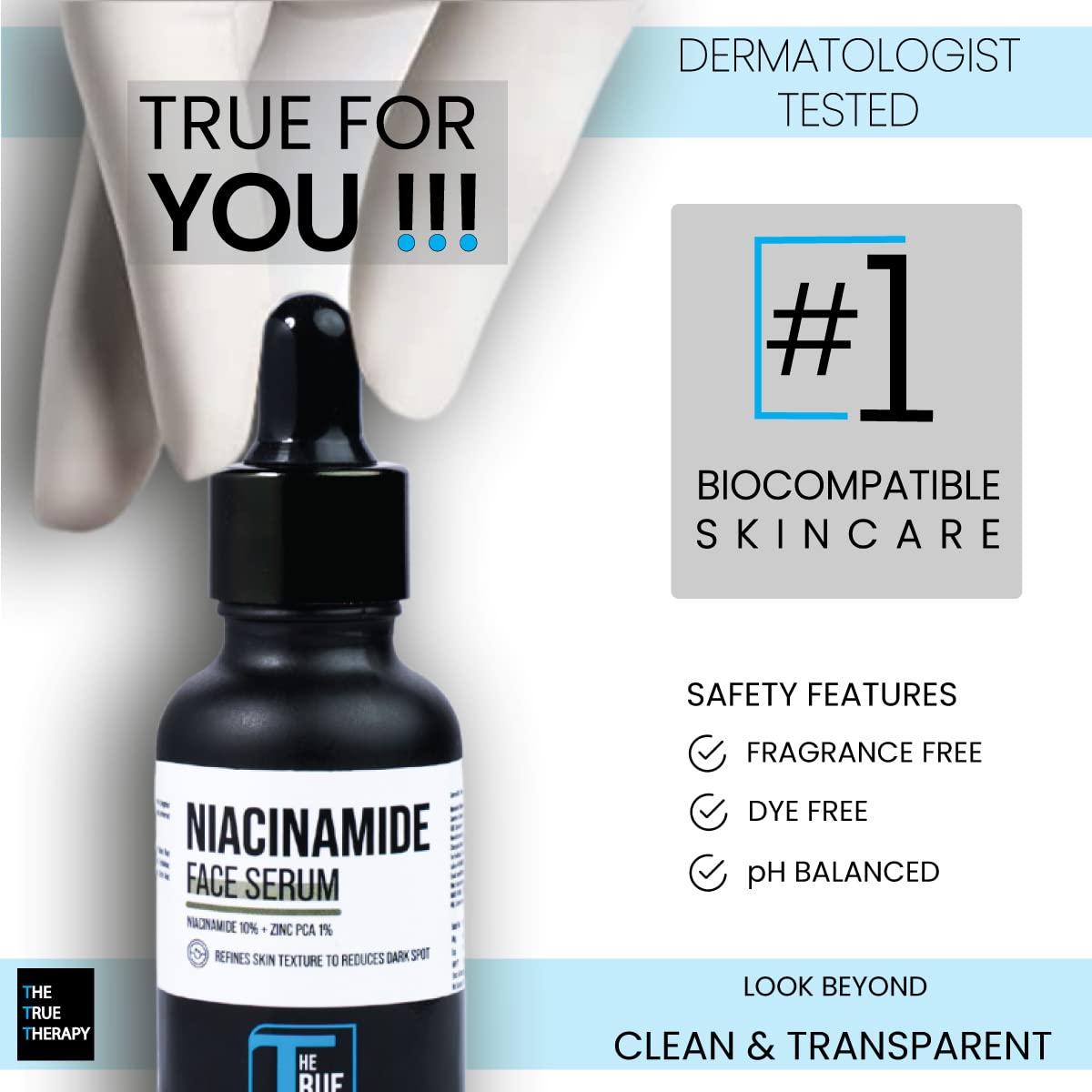 Niacinamide Face Serum 10% + Zinc PCA 1% - Pore Minimizer, Dark Spot Corrector & Acne Treatment for Oily Skin | Skin Brightening & Redness Relief | 30ml | Perfect for Daily Skincare Routine & Post-Acne Care