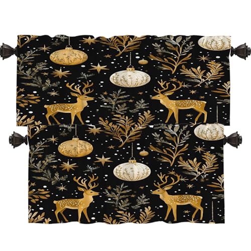 Gold Christmas Reindeer