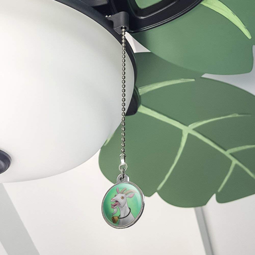 GRAPHICS & MORE Screaming Goat Ceiling Fan Pull Chain - Decorative Light Switch Pull for Home, Bedroom, Kitchen - Fun Novelty Fan Accessory for Unique Interior Design