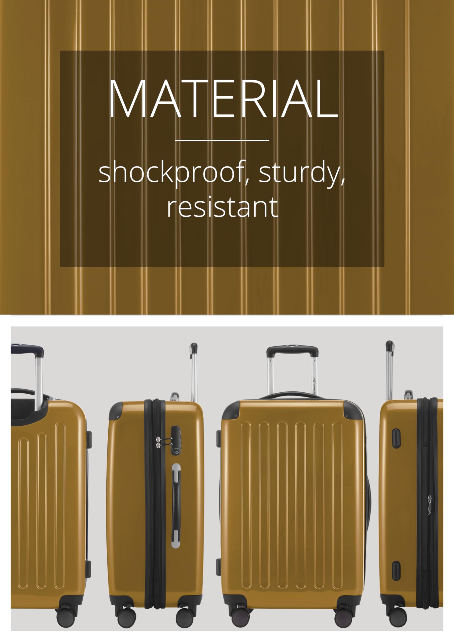 Alex HAUPTSTADTKOFFER Hardshell Suitcase - 29.7