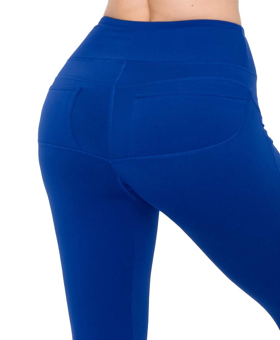 ALWAYS Pockets Yoga Pants for Women - Super Soft Stretch High Waisted Workout Leggings with Side Pockets | Perfect for Gym, Running, Yoga & Everyday Wear