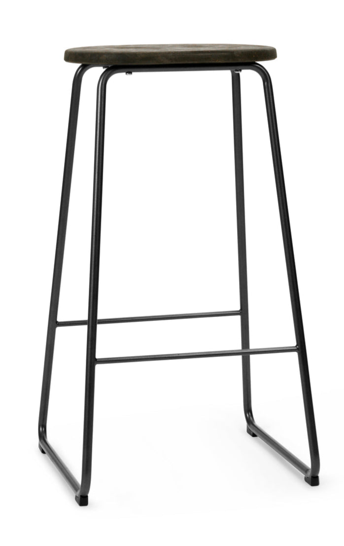 Eco-Friendly Earth Stool by Mater - Sustainable Handmade Wooden Stool for Home, Office & Outdoor Use - Perfect for Living Rooms, Patios & Garden Decor