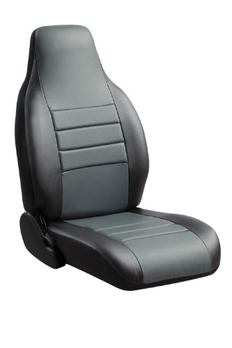 Black with Gray Center Panel