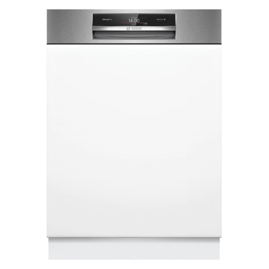Bosch 60cm Series 8 Semi-Integrated Tall Tub Dishwasher SBI8EDS01A - Perfect for Large Families & Open-Plan Kitchens