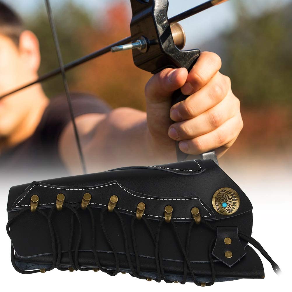 Alomejor Arm Guard Protective Sleeve for Hunting & Shooting - Adjustable Compression Wrap for Archery, Paintball & Outdoor Sports - Protects Forearm from Bruises & Injuries