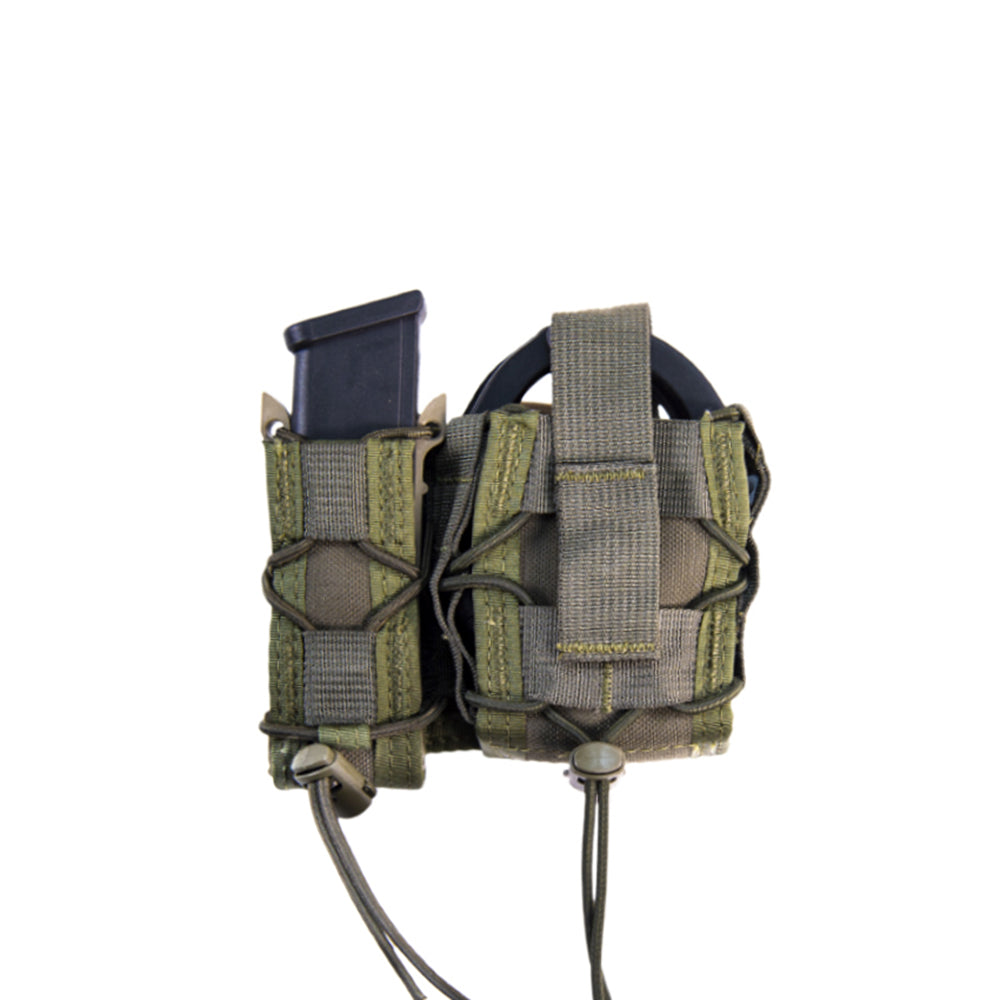 High Speed Gear LEO TACO Tactical Holster - Pistol & Handcuff Combo | USA Made | Perfect for Law Enforcement, Security & Concealed Carry
