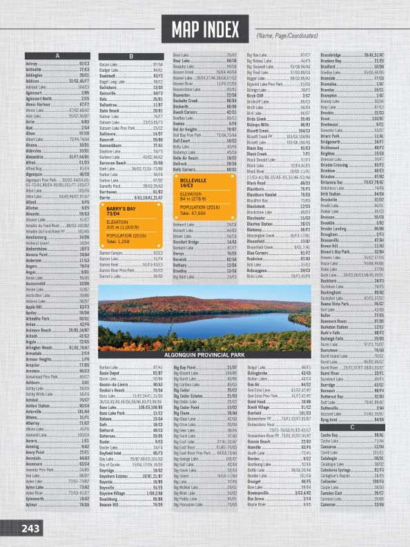 Backroad Mapbooks Cottage Country Ontario 7th Edition - Detailed Travel Maps for Outdoor Adventures, Hiking, and Camping in Ontario's Cottage Country