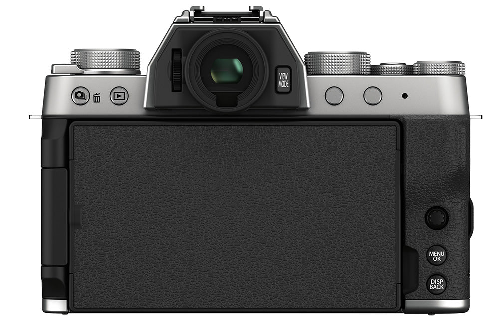 FUJIFILM X-T200 Mirrorless Digital Camera with XC15-45mm Lens Kit (Silver) - Perfect for Travel Photography & Vlogging
