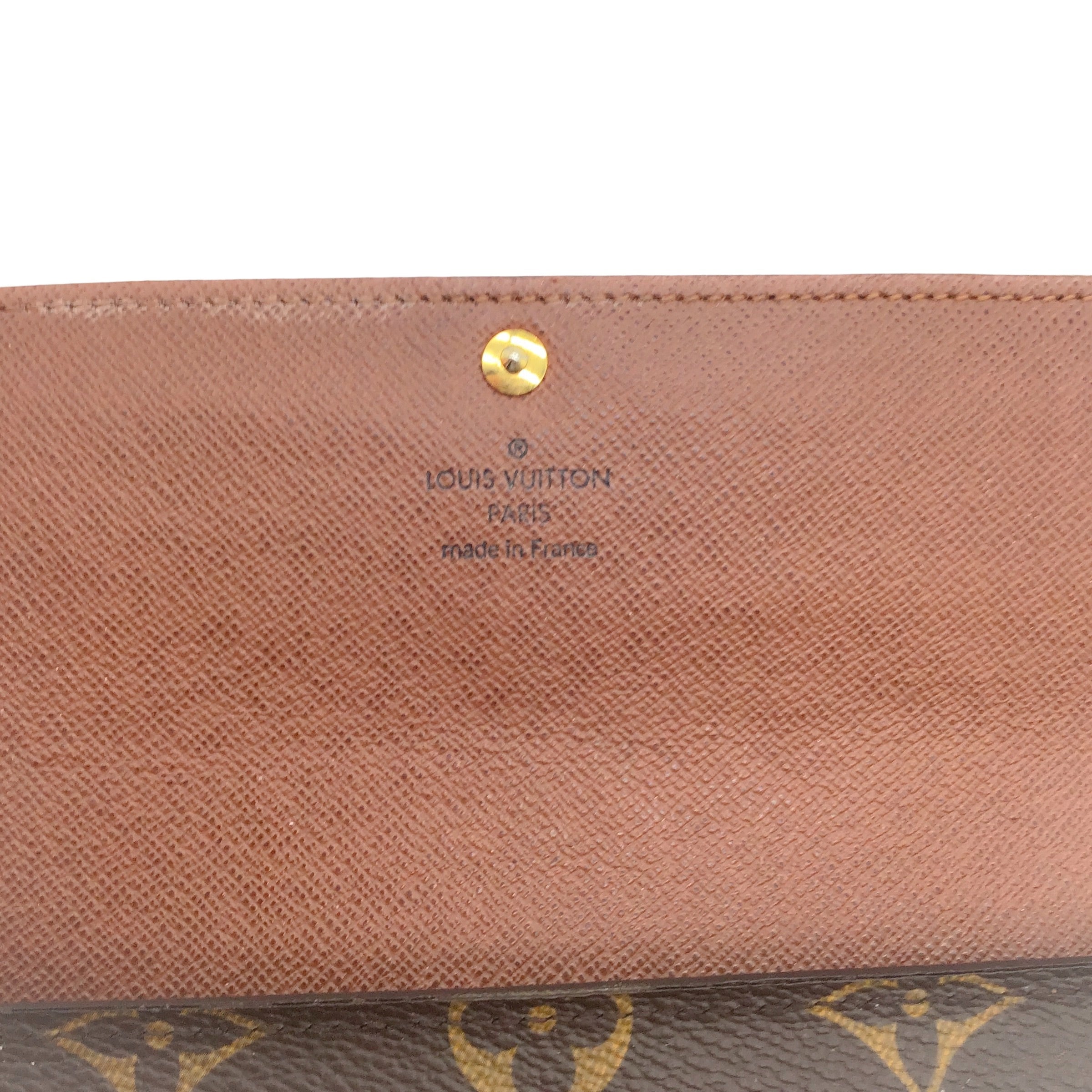 Louis Vuitton Monogram Canvas Porte Tresor Wallet - Authentic Designer Bifold Wallet for Men & Women | Perfect for Everyday Use, Travel & Business