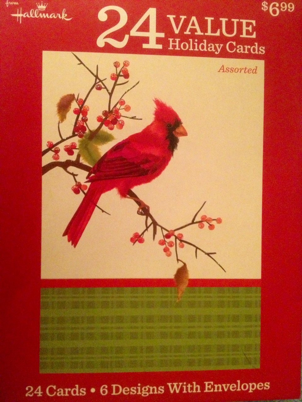 24-Pack Assorted Christmas Holiday Greeting Cards - 6 Unique Designs for Festive Wishes, Family & Friends (Perfect for Office Parties, Gift Exchanges & Holiday Mailings)