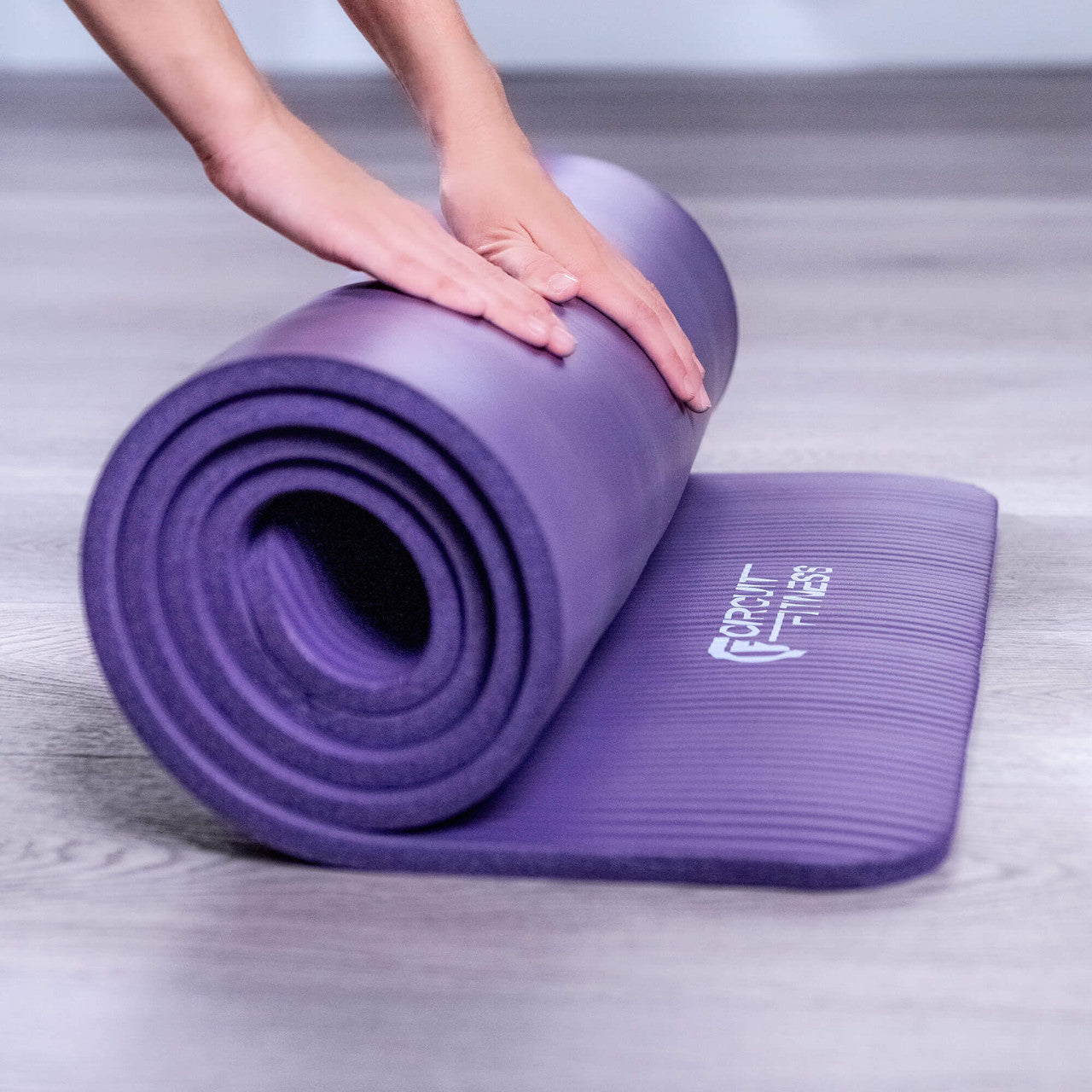 Premium 12mm Thick Exercise Mat for Yoga, Pilates & Home Workouts - Non-Slip Fitness Mat in Multiple Colors | Ideal for Gym, Studio & Home Use