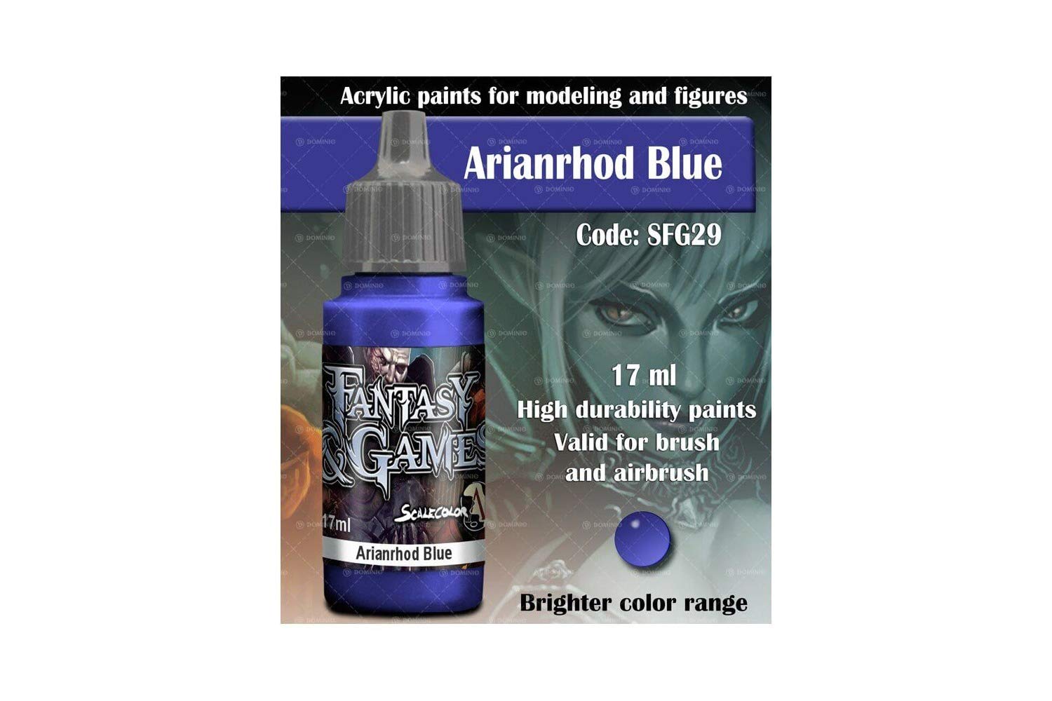 Arianrhod Blue 17ml Fantasy Perfume for Women - Enchanting Floral Scent for Evening Events & Romantic Occasions