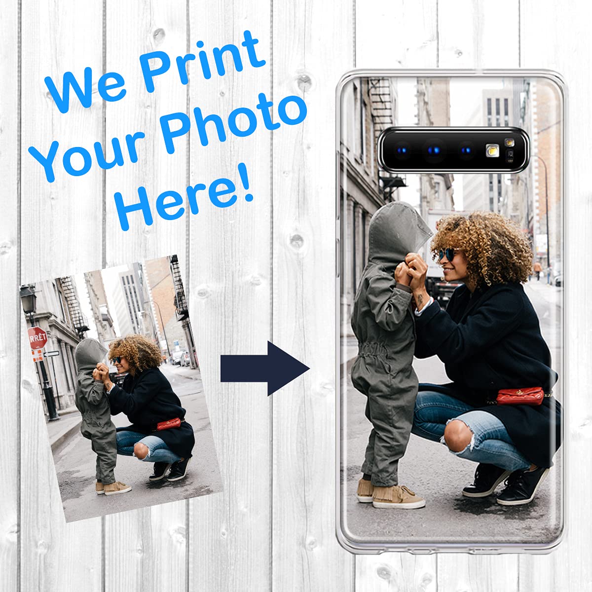 Custom Samsung Galaxy S10 Plus Phone Case - Personalized Design Your Own Cover | Perfect for Gifts, Protection & Style (S10 Plus Only)