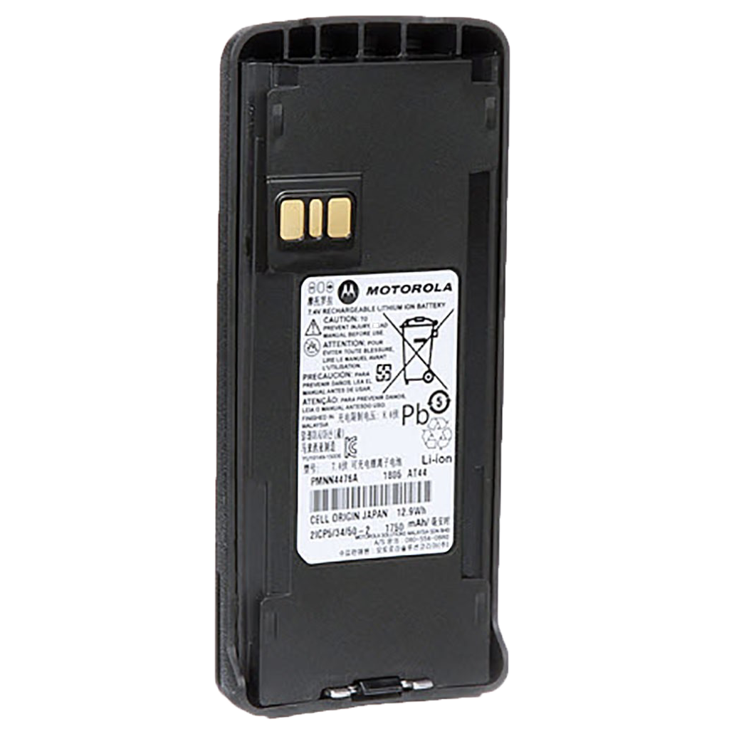 Original Motorola PMNN4476 Li-ion Battery - High Capacity Replacement Battery for Motorola Radios - Perfect for Two-Way Radios, Walkie Talkies, and Emergency Communication Devices