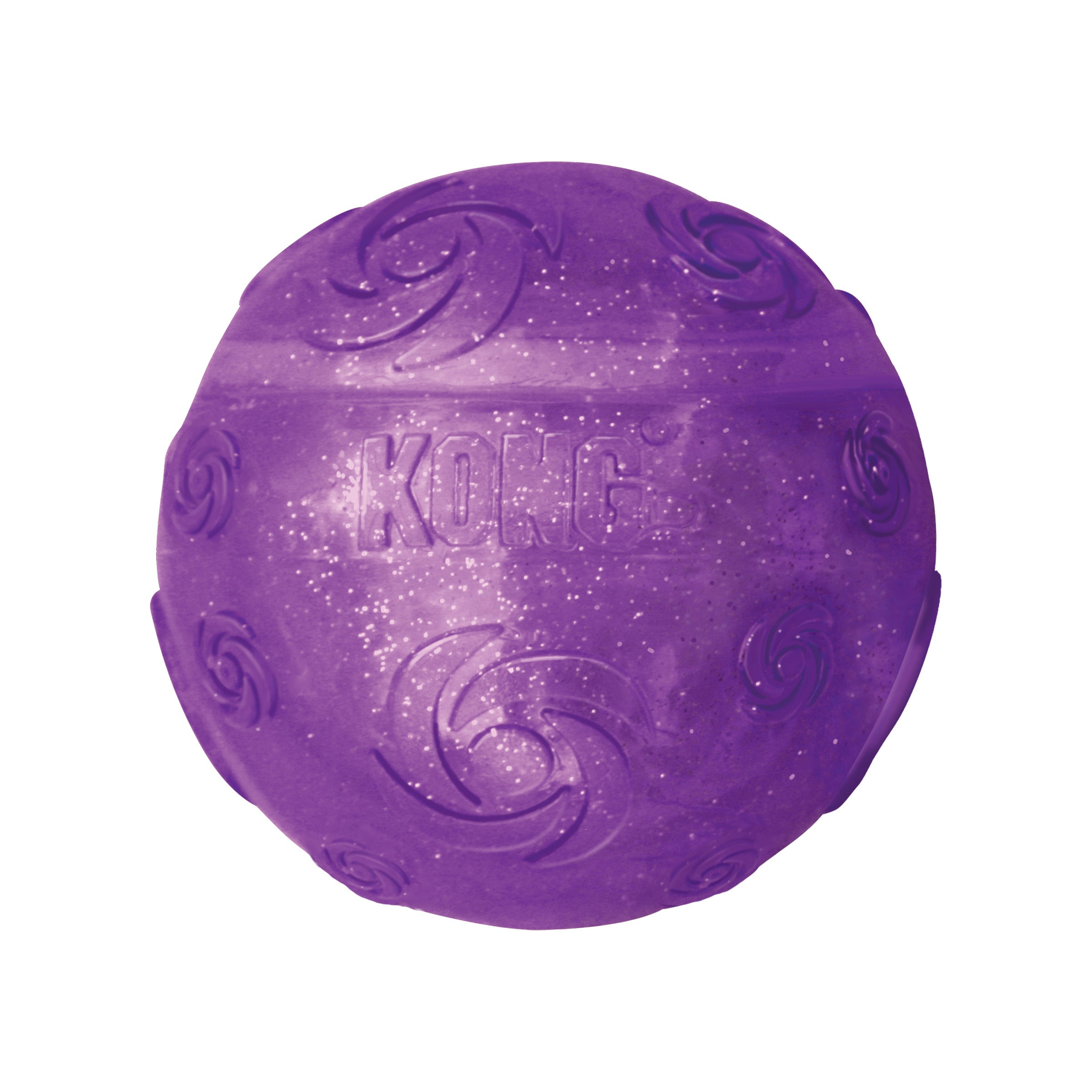 Kong Squeezz Crackle Dog Toy - Durable Chew Ball for Small & Large Dogs - Interactive Play & Training - Perfect for Fetch, Chewing & Mental Stimulation