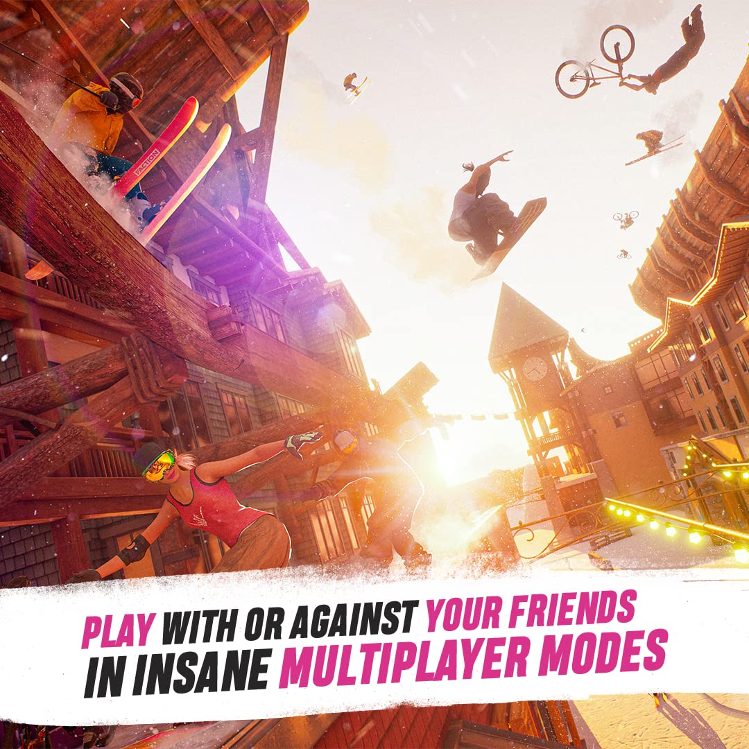 Riders Republic (PS5) - Extreme Sports Video Game for PlayStation 5 | Open World Multiplayer Adventure | Perfect for Mountain Biking, Skiing & Wingsuit Flying