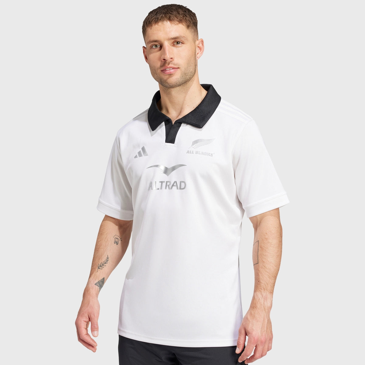 Adidas All Blacks Men's Away Replica Rugby Jersey 2024/25 - Official Licensed Jersey for Rugby Fans & Collectors - Perfect for Match Days, Training & Sports Events