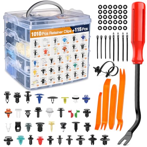 1010Pcs Clips +115 Remover