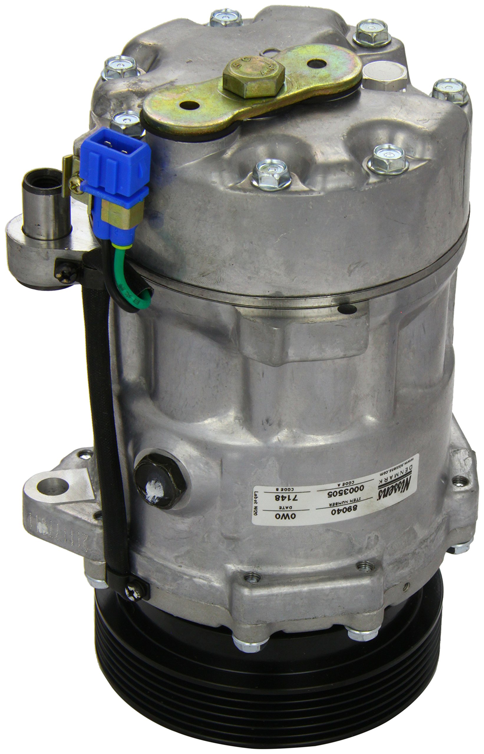 Nissens 89040 Air Conditioning Compressor for Car AC Repair & Replacement | Compatible with Multiple Vehicle Models | Durable Auto AC Part for Cooling System Maintenance