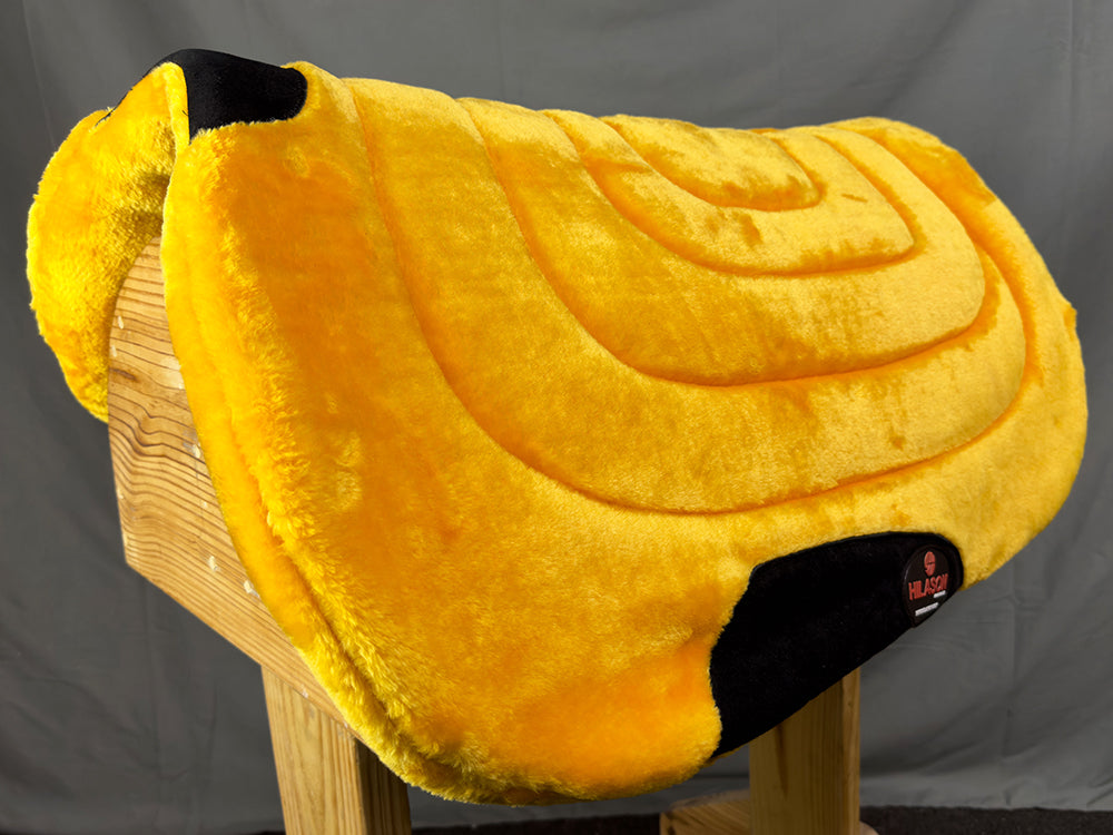 32X36 HILASON Western Endurance All-Purpose Fleece Saddle Pad for Horses - Comfortable & Durable Riding Pad for Trail, Ranch & Training Use