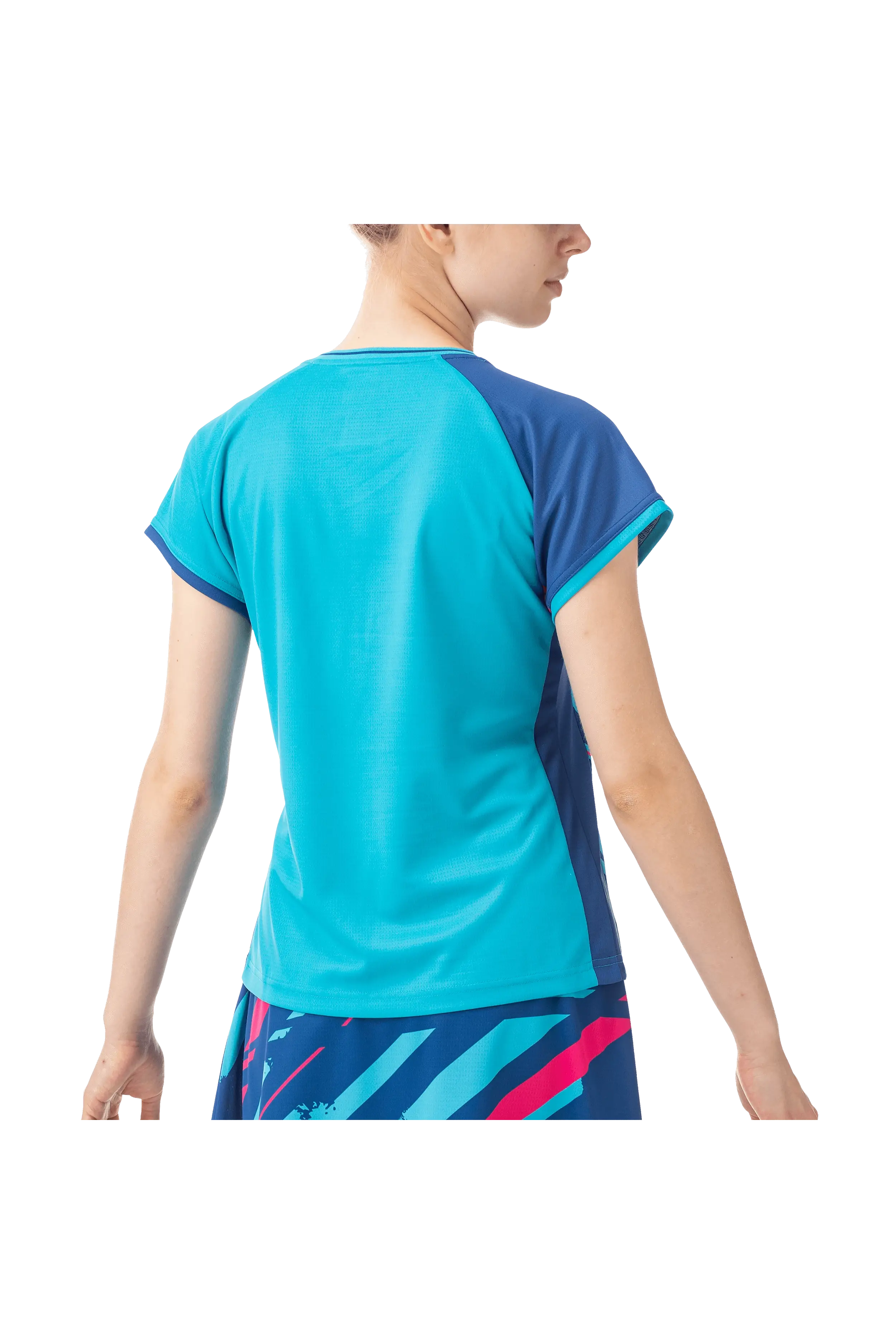 Yonex Women's Tournament Tennis Shirt 20640 - Breathable Performance Top for Women in Turquoise - Perfect for Tennis Matches & Training Sessions