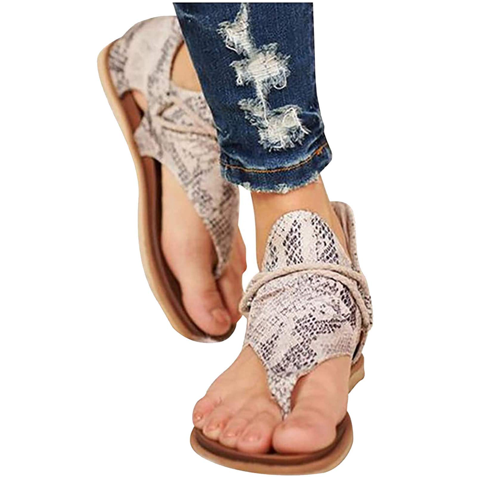 Women's Bohemian Tassel Sandals - Retro Roman Style Summer Beach Sandals for Casual Wear | Perfect for Vacations, Poolside Lounging & Seaside Strolls