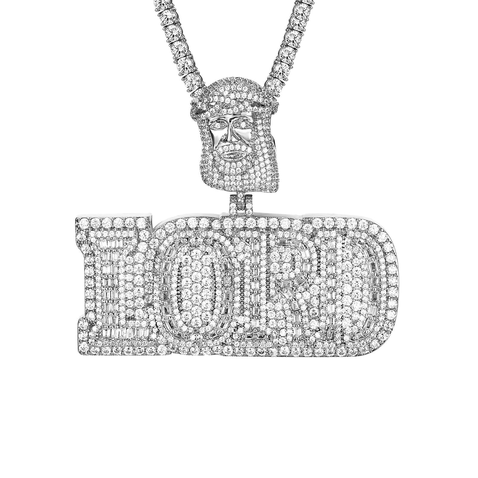 Custom Iced Out Jesus Christ Pendant for Men - Hip Hop Bling Jewelry - Perfect for Gifts, Parties, and Religious Fashion Statements