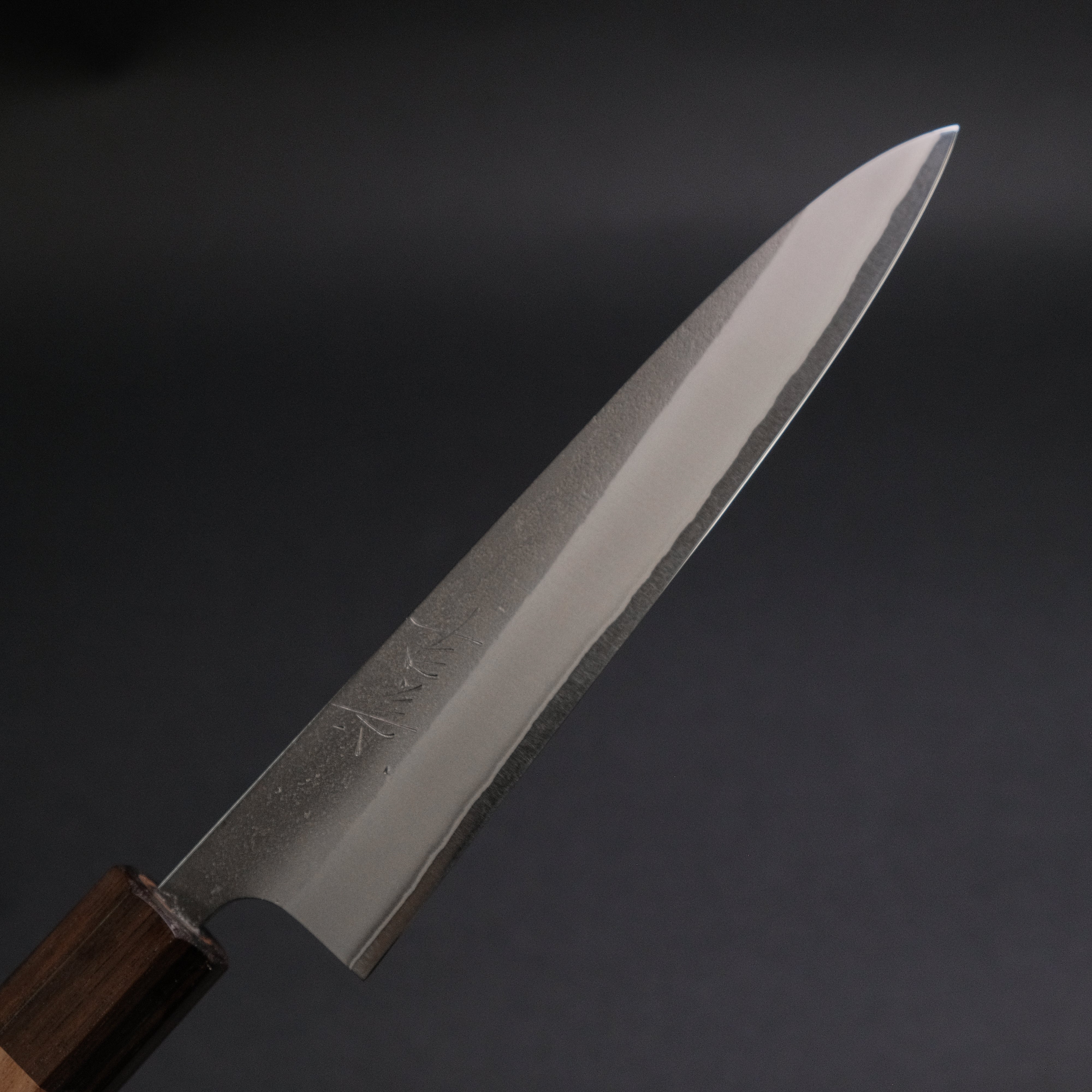 Yoshikane White #2 Nashiji Petty Knife 150mm with Enju Handle - Premium Japanese Kitchen Knife for Slicing, Peeling & Precision Tasks