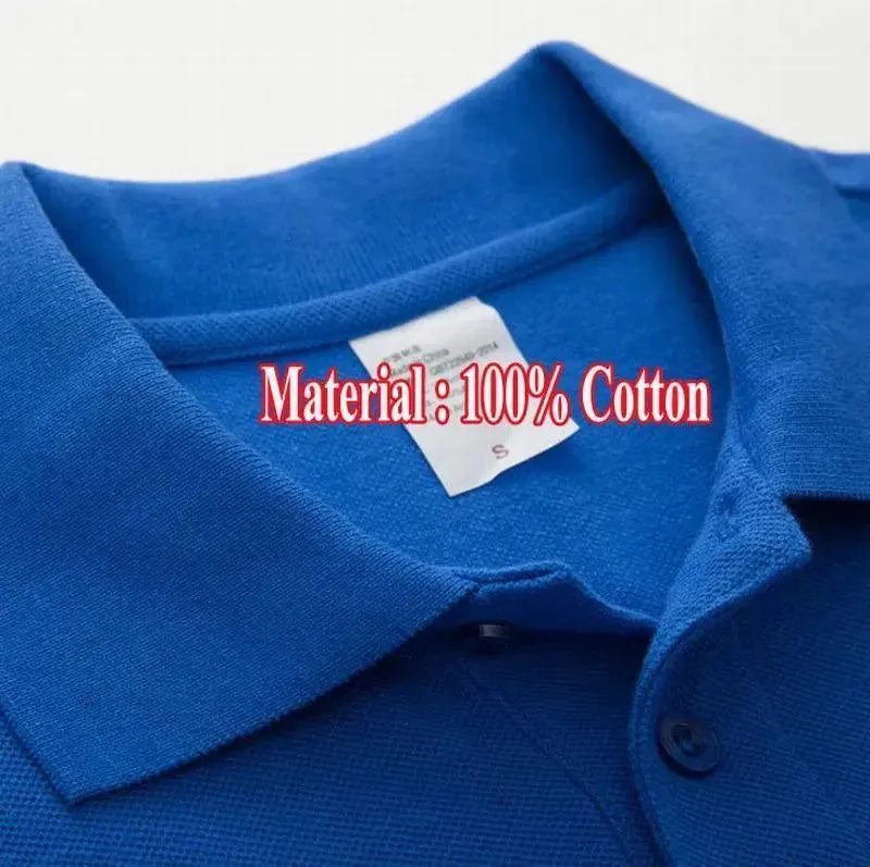 Men's Solid Color Polo Shirts for Autumn | Casual & Business Wear | Perfect for Office, Golf & Outdoor Activities