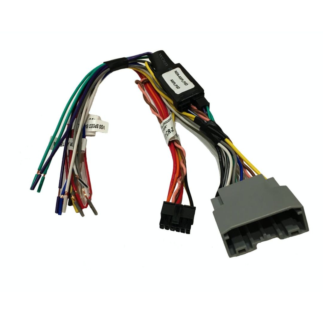 Crux DKCR 59K Double DIN Radio Replacement with Dash Kit & Steering Wheel Control Retention for Chrysler Dodge Jeep - Perfect for Upgrading Car Audio in Ram 1500, Wrangler & Grand Cherokee