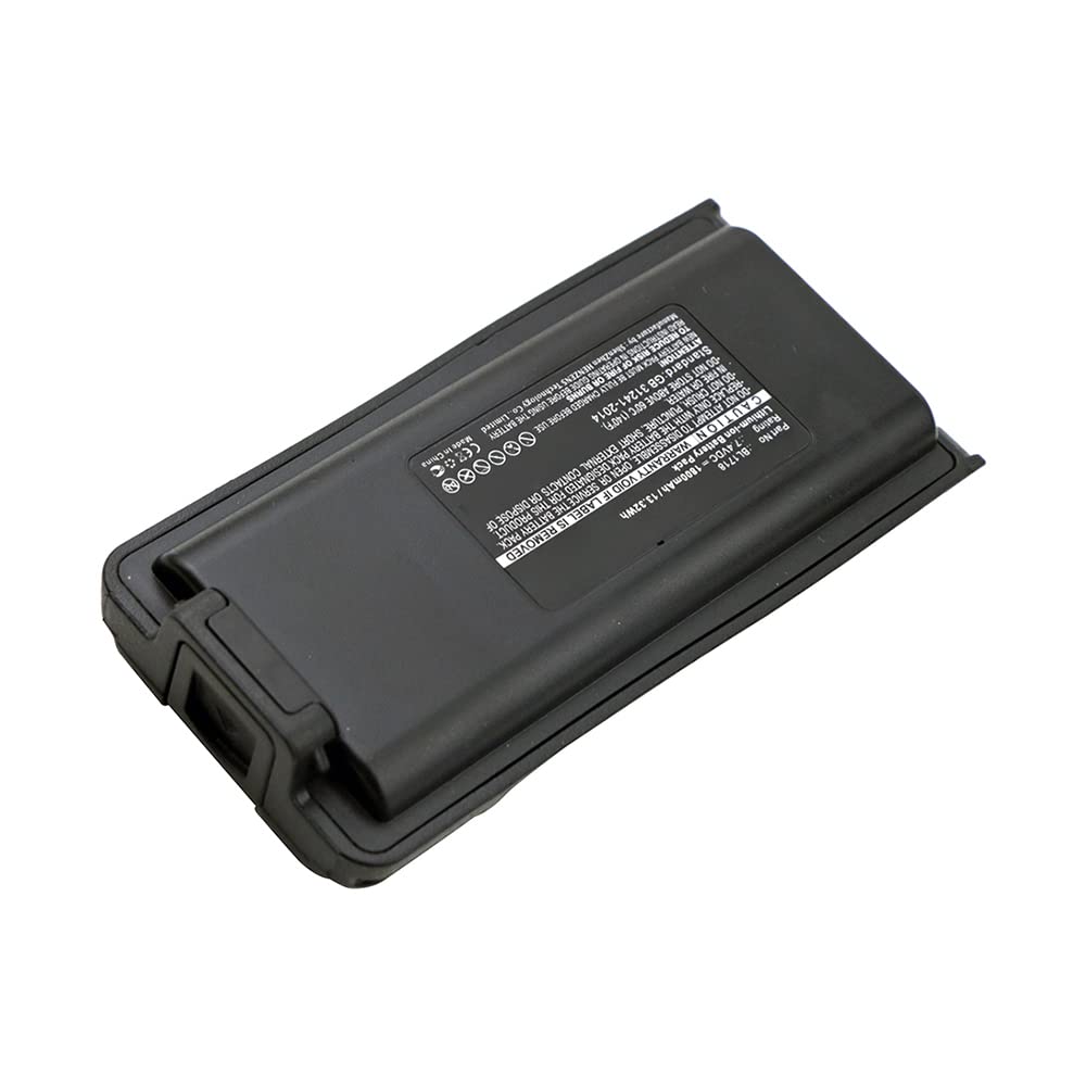 Synergy Digital 2-Way Radio Batteries - 3 Pack Li-ion 7.4V 1800mAh Replacement for HYT BL1718 Walkie Talkie | Long-Lasting Power for Construction, Security & Outdoor Adventures