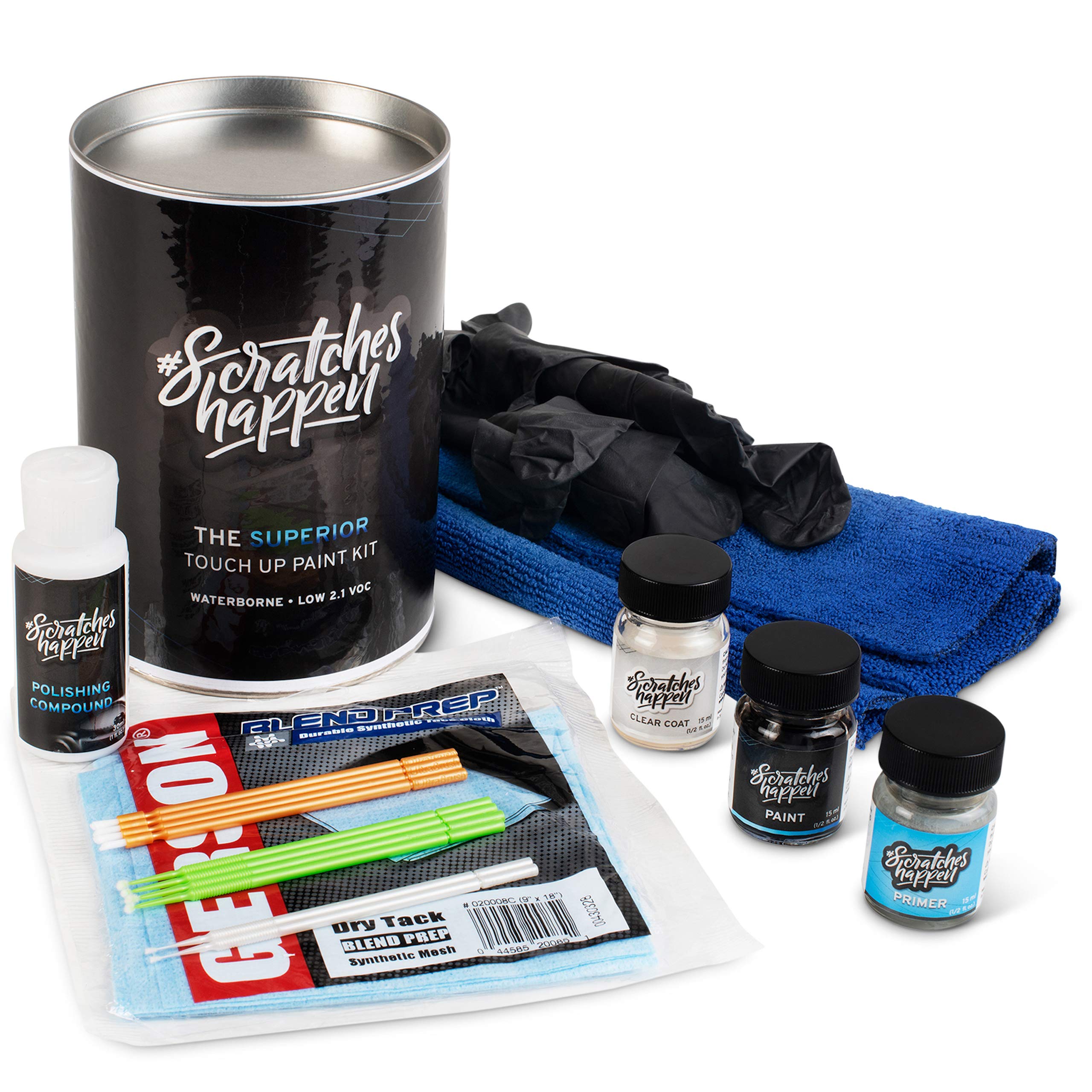 ScratchesHappen Exact-Match Touch Up Paint Kit for Nissan Code Red/Red Alert Metallic (A20) - Complete Bottle Kit for Car Scratch Repair - Perfect for Small Chips, Scratches and Paint Damage on Doors, Bumpers & Hoods