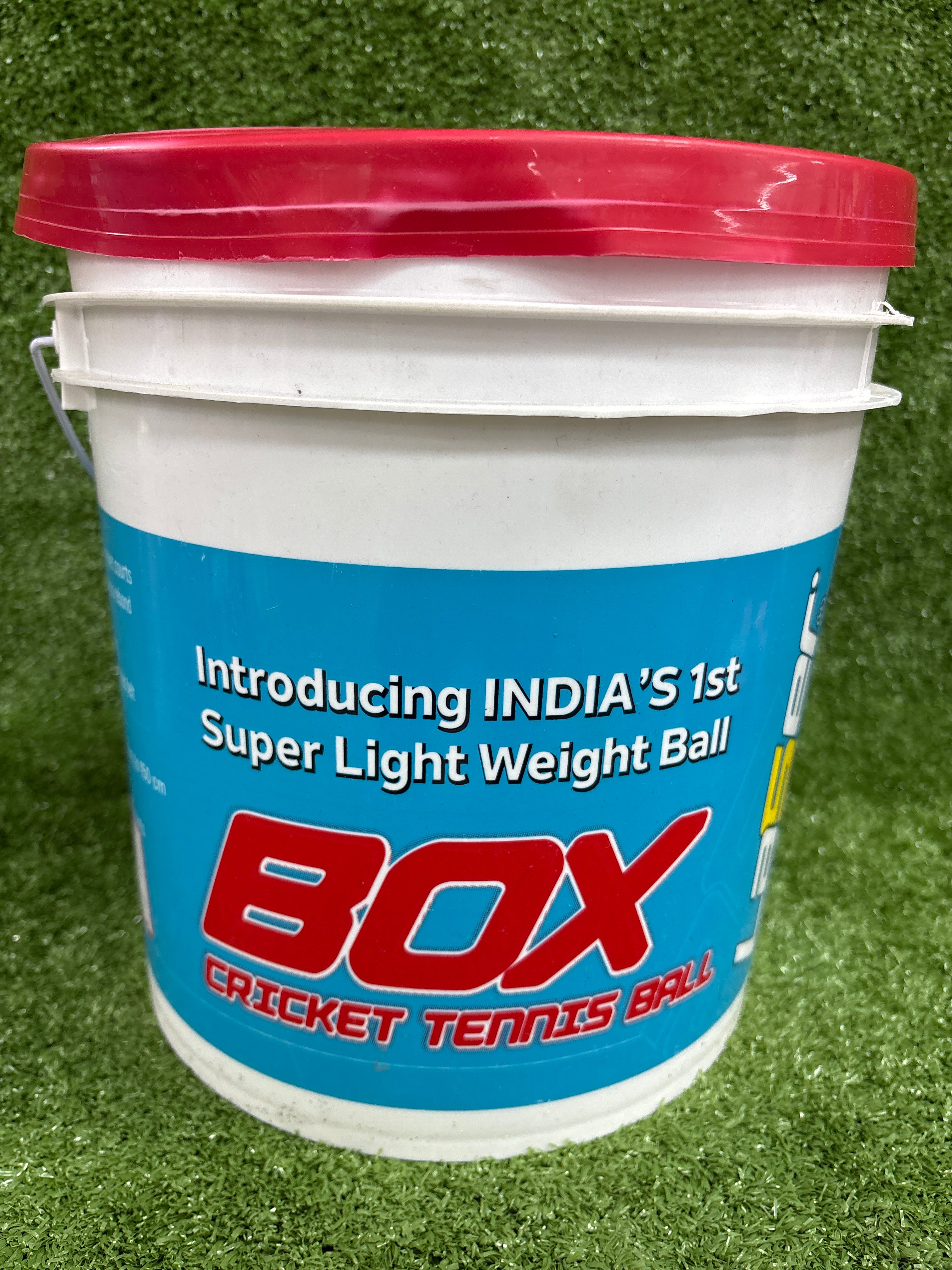 Laser Tournament 66 Yellow Super Light Cricket Tennis Balls - High Visibility Practice & Match Play for Indoor/Outdoor Sports