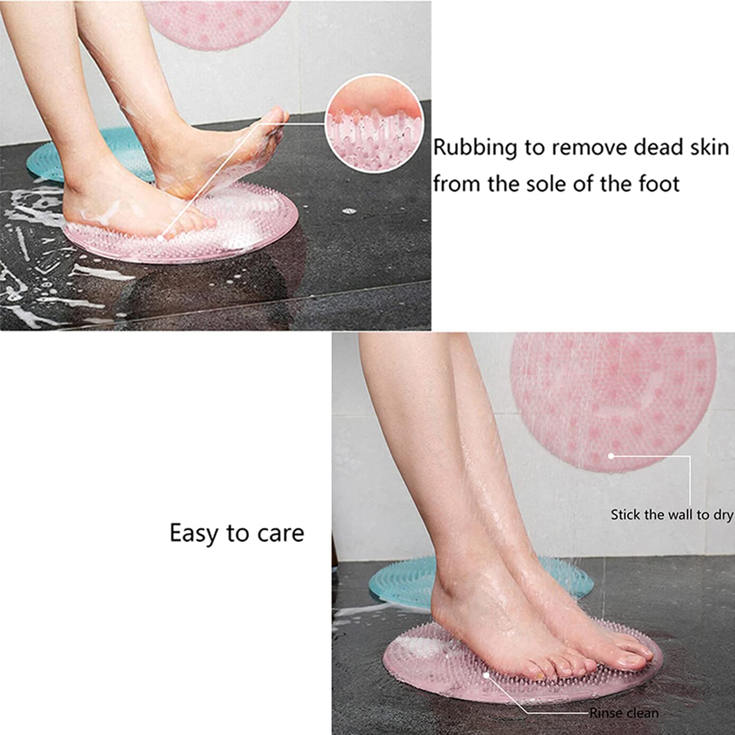 K.B. SALES Soft Silicone Body Scrubber - Exfoliating Skin Brush for Adults & Babies - Gentle Bath Wash Brush for Smooth Skin - Multi Color - Perfect for Shower, Spa & Daily Skincare Routine