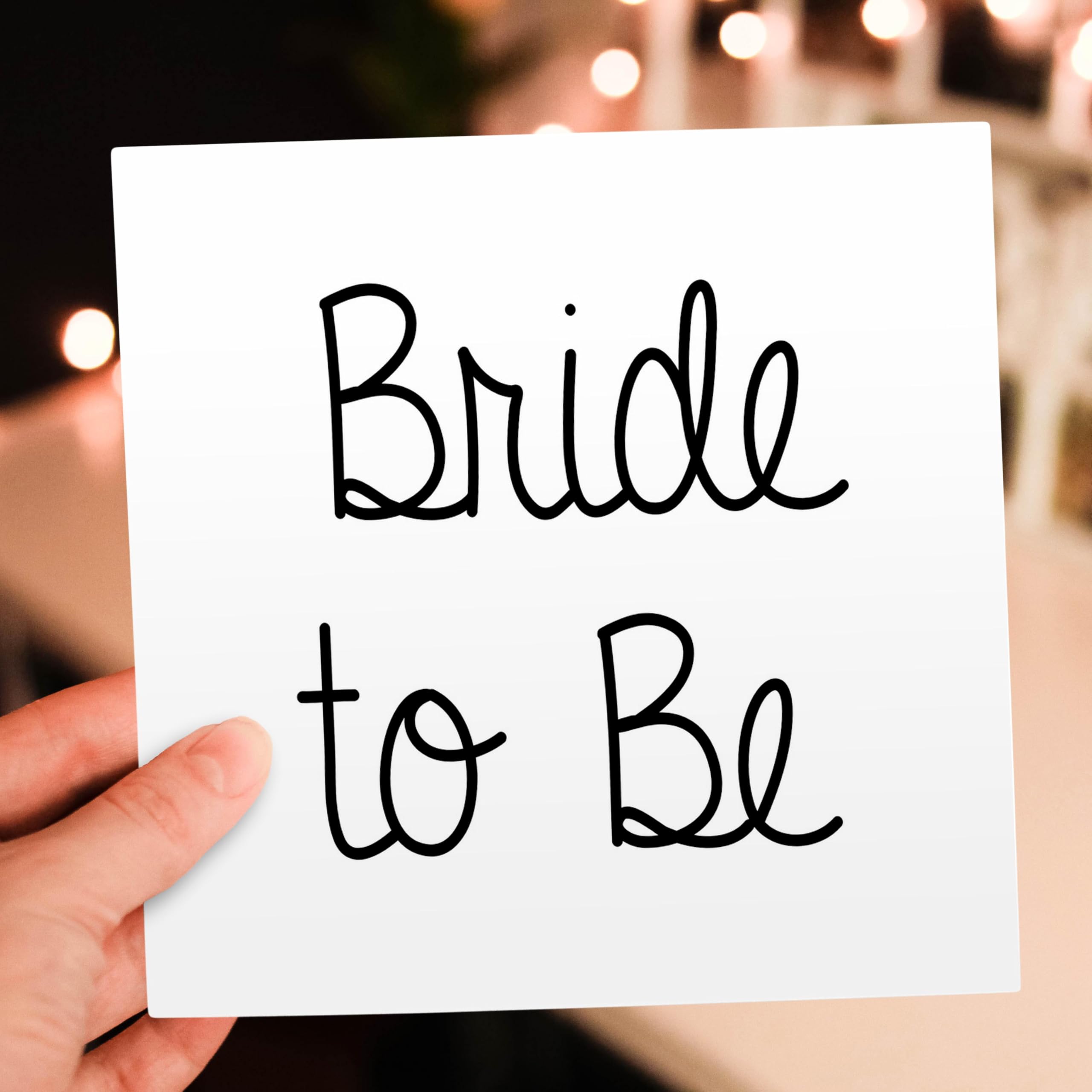 Bride to Be Greeting Card - Anne Collections Quotes for Weddings