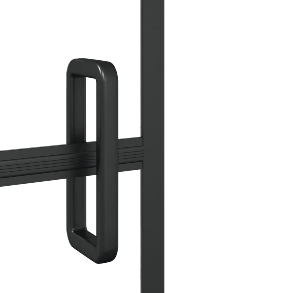 vidaXL ESG Safety Glass Shower Enclosure 45.7