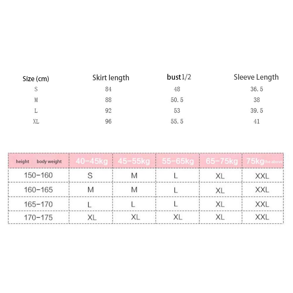 Women's Short Sleeve Nightdress Pajamas - Soft Cotton Sleepwear Round Neck Nightgown for Women (White, Size XL-170) - Perfect for Summer Nights & Relaxing at Home