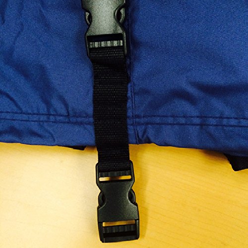 Heavy Duty T-Top Boat Cover for Center Console Boats - Waterproof UV-Resistant Marine Grade Fabric - Fits Up to 26 ft (Navy Blue) - Ideal for Outdoor Boat Storage & Protection from Sun, Rain & Debris