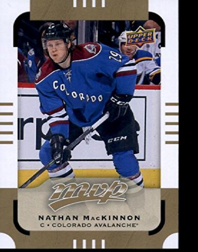 2015-2016 Upper Deck MVP Hockey Card #74 Nathan MacKinnon - NHL Collectible Trading Card for Sports Memorabilia Fans & Card Collectors - Perfect for Display, Trading, and Investment