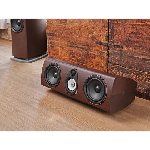 Sonus Faber Sonetto G2 Center Channel Speaker - Premium Home Theater Audio System for Movies & Music - Perfect for Living Room & Home Cinema Setup