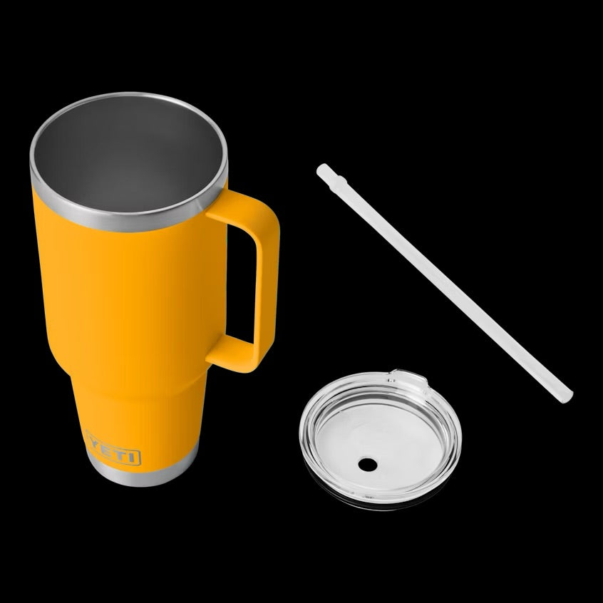 Yeti Rambler 42 oz Stainless Steel Insulated Straw Mug - Keeps Drinks Cold for Hours, Perfect for Outdoor Adventures, Camping, and Travel