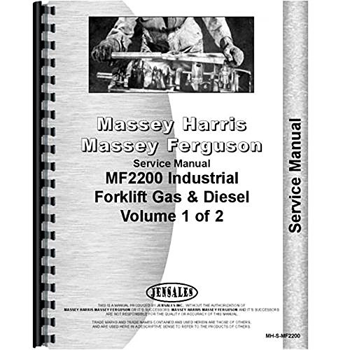 Genuine Massey Ferguson 2200 Tractor Service Manual - Compatible with RAP79315 - Complete Repair Guide for DIY Maintenance & Troubleshooting | Perfect for Farmers, Mechanics & Equipment Owners