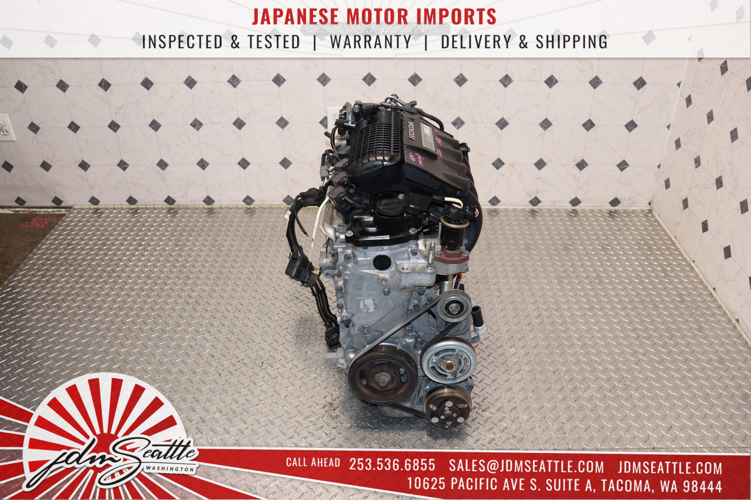 JDM LEA IMA 1.5L Engine for 2011-2016 Honda CR-Z CRZ - Replacement Motor for 11 12 13 14 15 16 Models - Perfect for Performance Upgrades & Engine Replacement