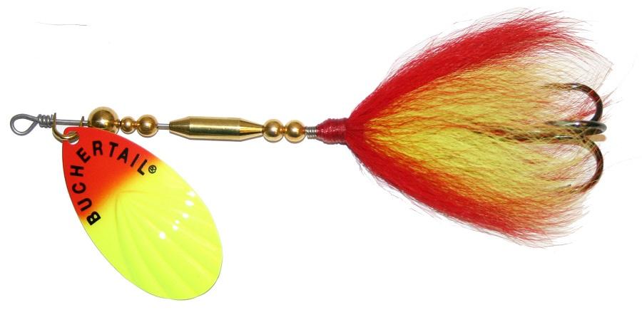 Buchertail 700 Bucktail - Premium Fishing Lure for Bass, Trout & Saltwater - Perfect for Freshwater & Saltwater Fishing
