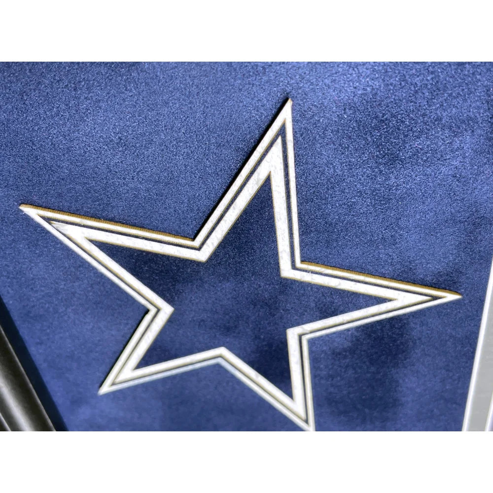 Emmitt Smith Autographed Dallas Cowboys 16x20 Framed Photo - Signed BAS Prova Certified Memorabilia - Perfect for Sports Fans, Man Cave Decor & NFL Collectors