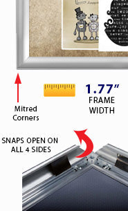 36x48 Snap Frame Poster Sign Frames - 1.77